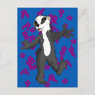 Belinda Badger Postcard