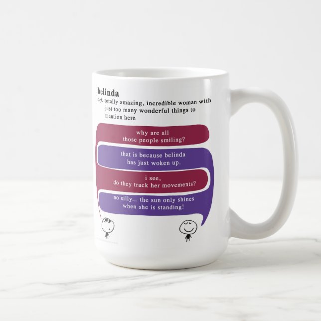 belinda coffee mug (Right)
