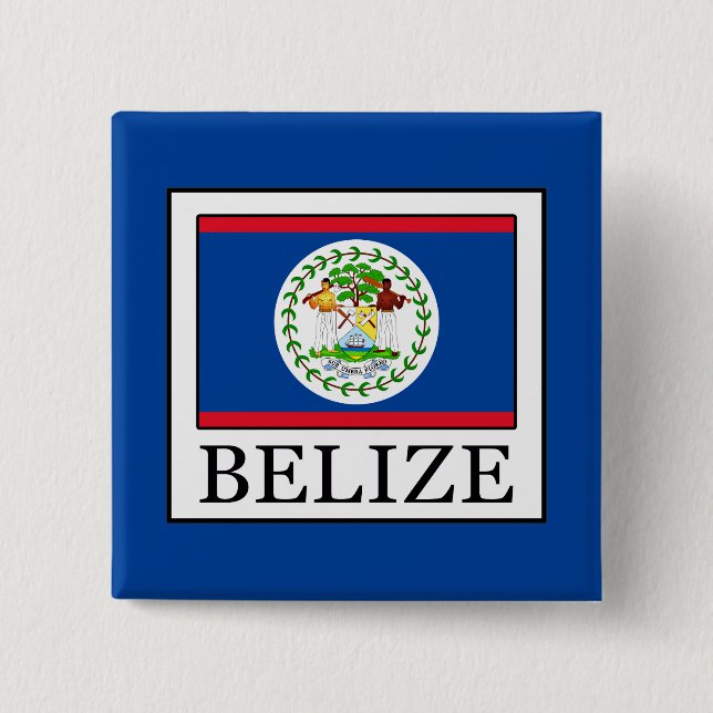 Belise 15 Cm Square Badge (Front)