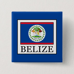 Belise 15 Cm Square Badge