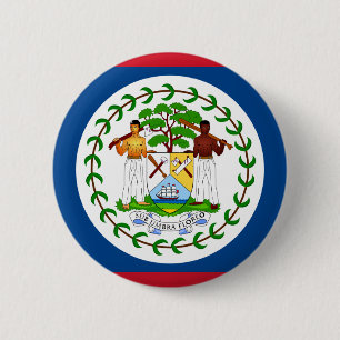 belise 6 cm round badge