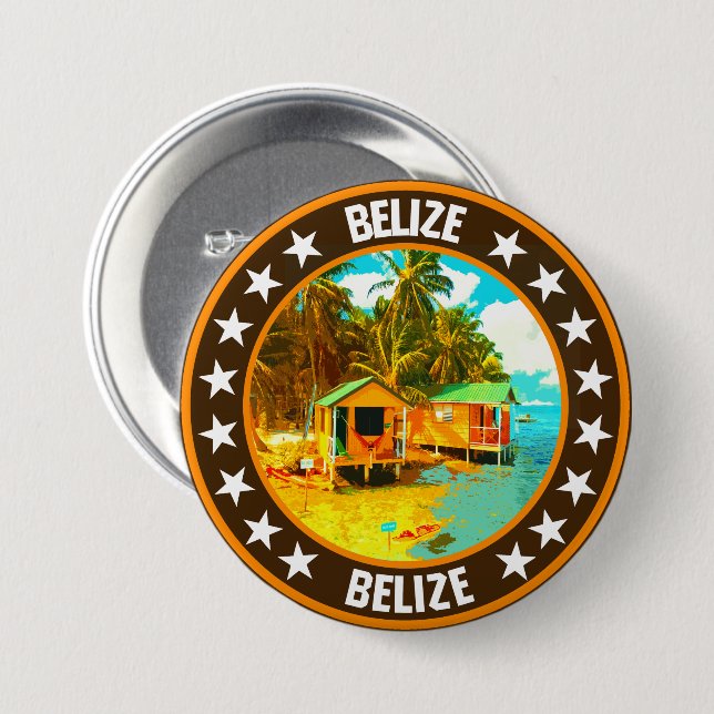 Belise                                             7.5 cm round badge (Front & Back)