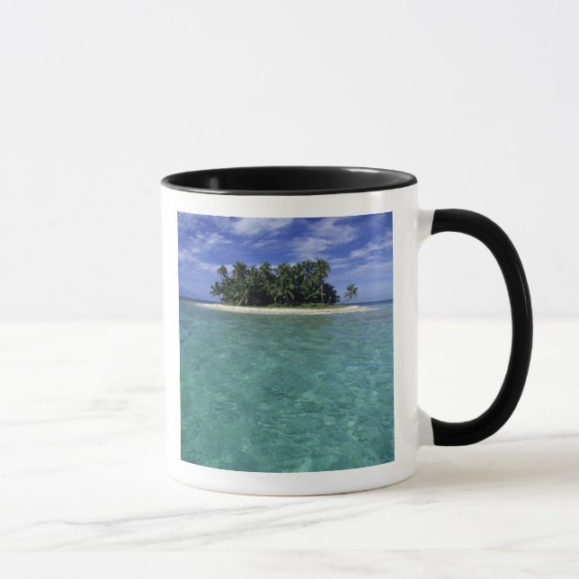 Belise, Barrier Reef, Unnamed island or cay. Mug (Right)