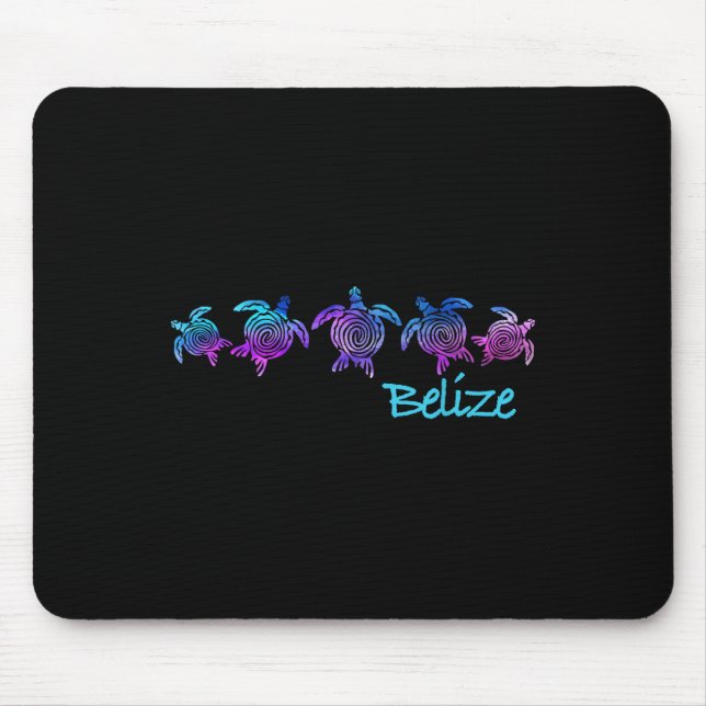Belise Beach Design _ Tribal Turtle Gift  Mouse Pad (Front)