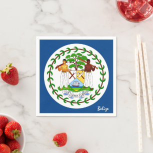 Belise & Belise Flag party fashion /sport fans Napkin