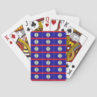 Belise Belizean Flag Coat of Arms Playing Cards