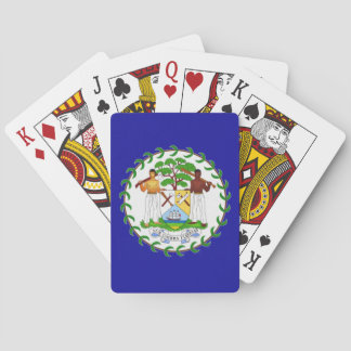 Belise Belizean Flag Coat of Arms Playing Cards