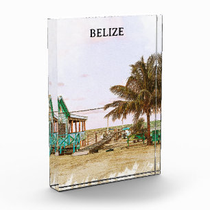 Belise Caribbean Beach Scenery Photo Block