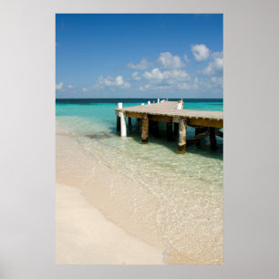 Belise, Caribbean Sea, Goff Caye. A Small Island Poster