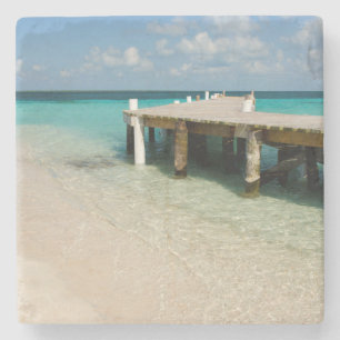 Belise, Caribbean Sea, Goff Caye. A Small Island Stone Coaster