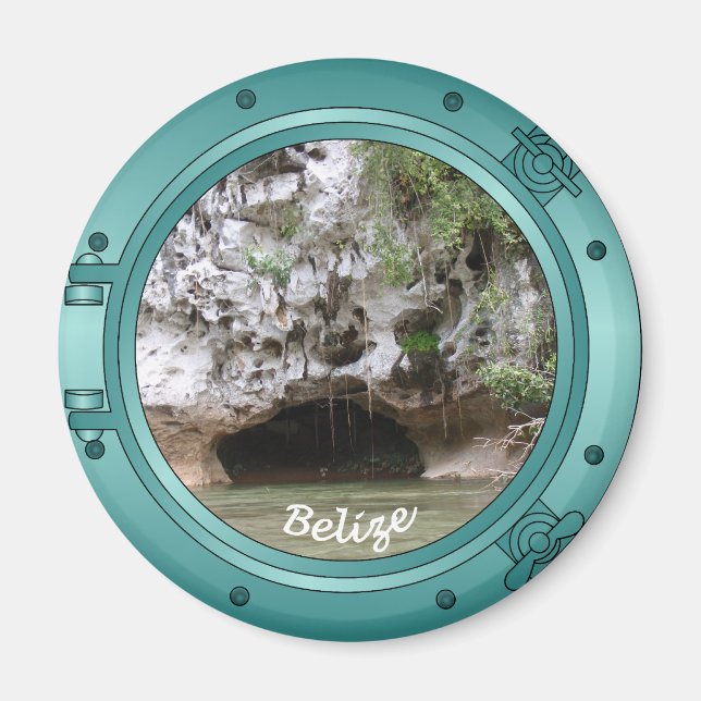 Belise Caves Magnet (Front)