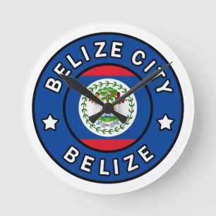 Belise City Belise Round Clock