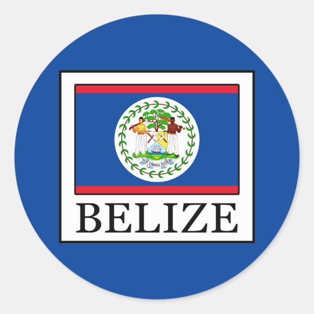 Belise Classic Round Sticker (Front)