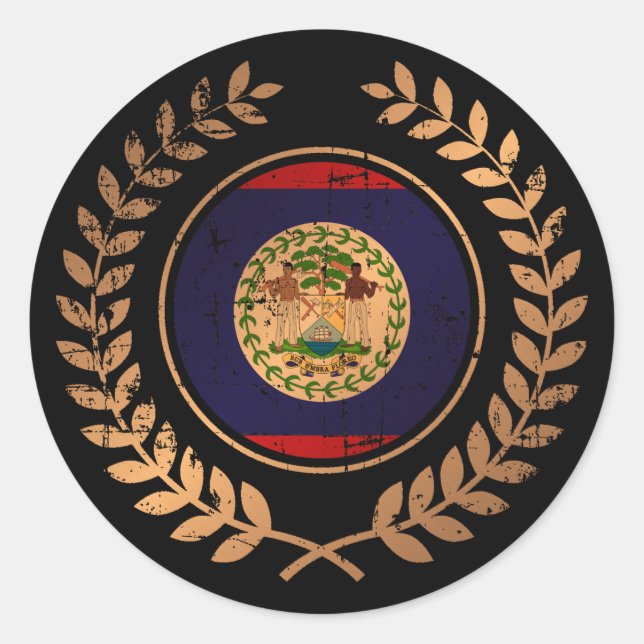Belise Classic Round Sticker (Front)