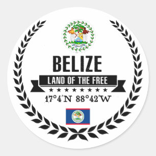 Belise Classic Round Sticker