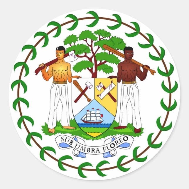 Belise Coat of Arms Sticker (Front)