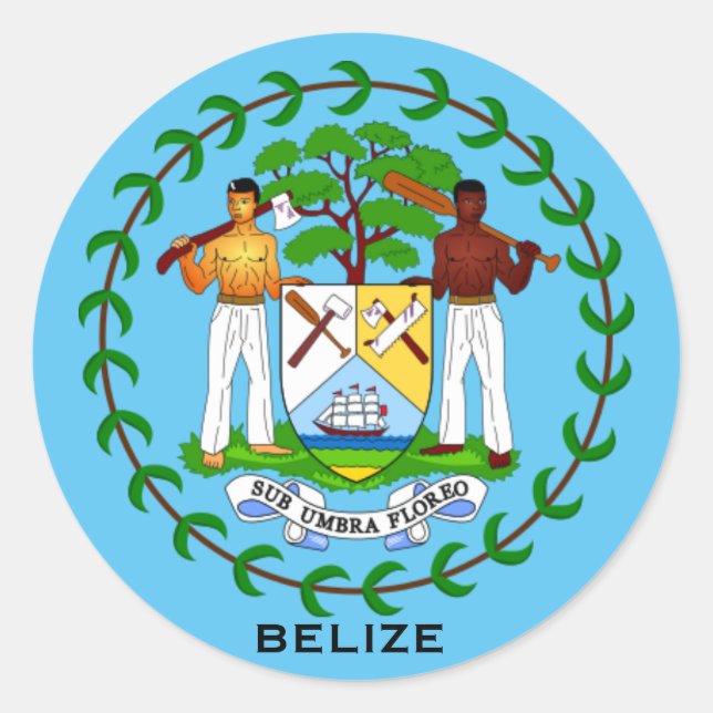 Belise Coat of Arms Sticker (Front)