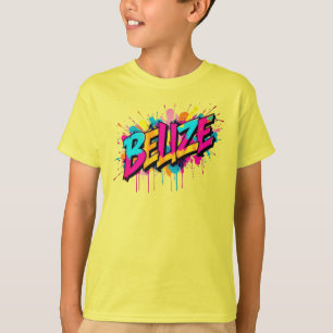 Belise colourful graffiti style clothing outfit ki T-Shirt