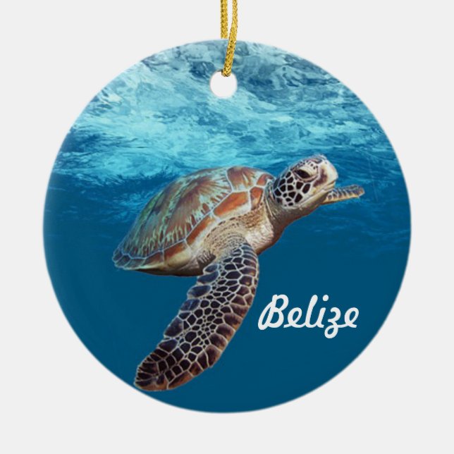 Belise Custom Christmas Ornament (Front)