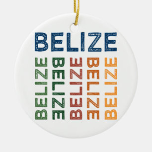 Belise Cute Colourful Ceramic Ornament