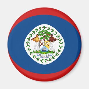 Belise Fisheye Flag Magnet