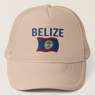 Belise Flag 1 (Wavy) Trucker Hat