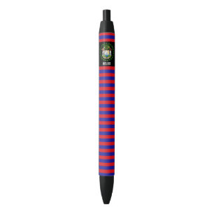 Belise Flag Cute Patriotic Black Ink Pen