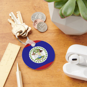 Belise flag key ring