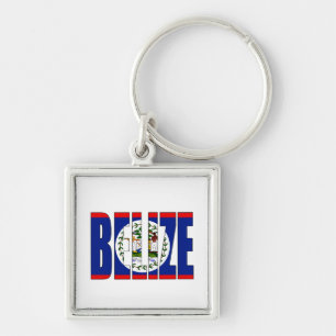 Belise Flag Key Ring