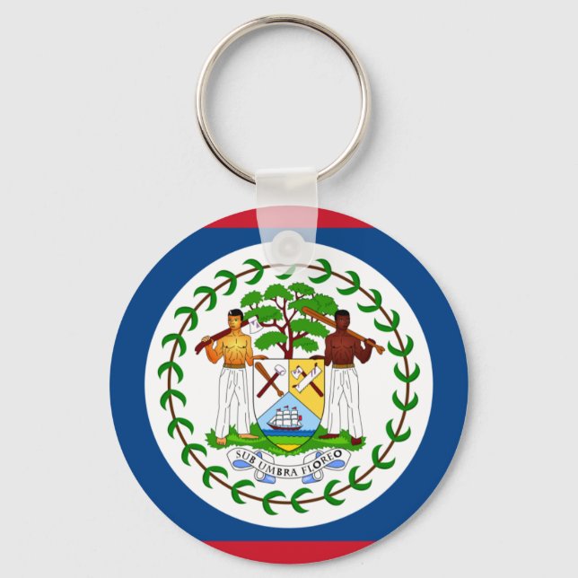 belise flag key ring (Front)