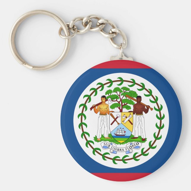 Belise Flag Key Ring (Front)