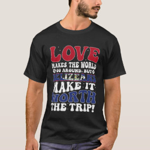 Belise Flag Men & Women Cute Til Belizeans T-Shirt