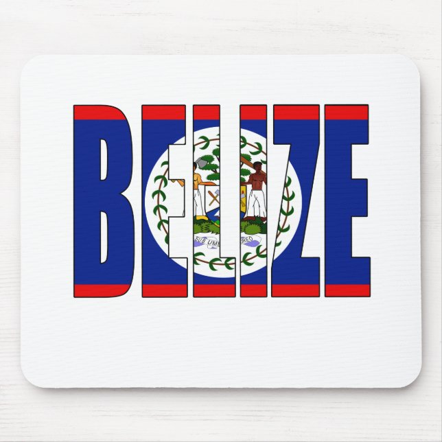 Belise Flag Mouse Pad (Front)