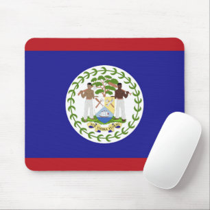 Belise flag mouse pad