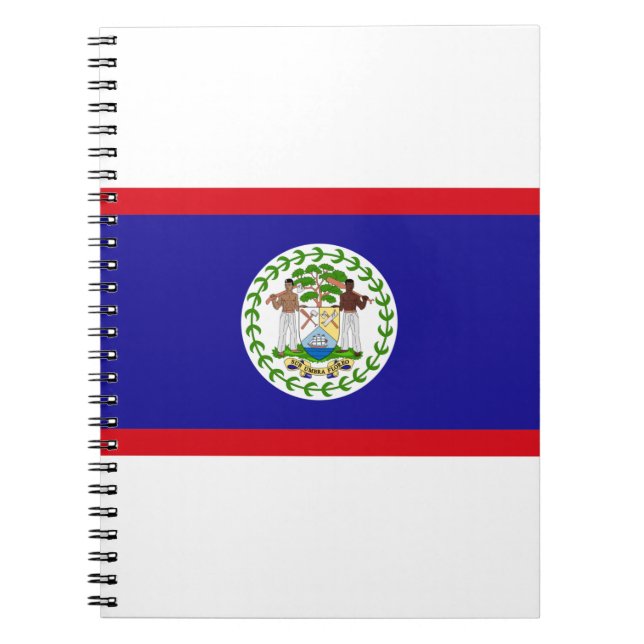 Belise Flag Notebook (Front)