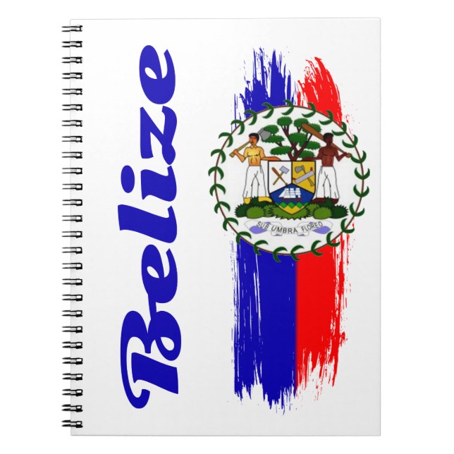 Belise Flag Notebook (Front)