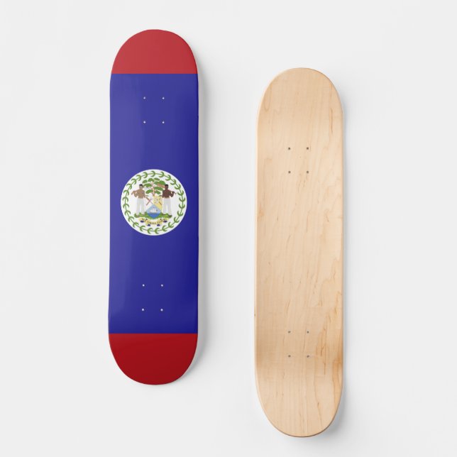 Belise flag skateboard (Front)