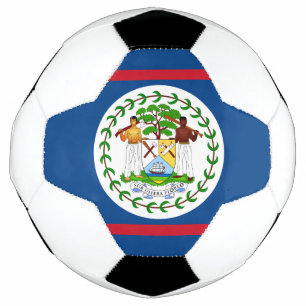 belise flag soccer ball