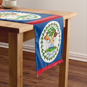 Belise flag & Sports fan house decor / Belise Shor Short Table Runner