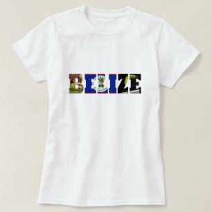 Belise Flag, Tapir & Toucan Bird T-Shirt