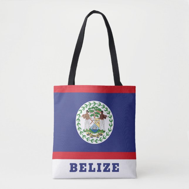 Belise Flag Tote Bag (Front)