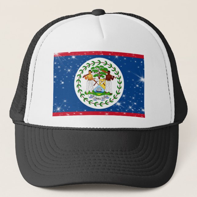 Belise Flag Trucker Hat (Front)