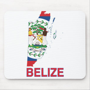 Belise Map Mouse Pad
