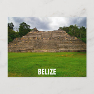 Belise Mayan Ruins Caracol Travel Photo Postcard