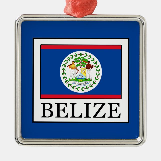 Belise Metal Tree Decoration (Front)