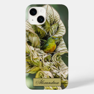 Belise Olive Euphonia Bird Photography Case-Mate iPhone 14 Case