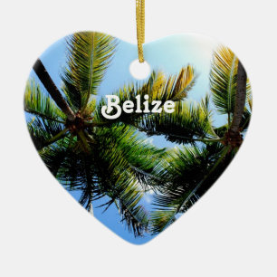 Belise Palm Trees Ceramic Tree Decoration