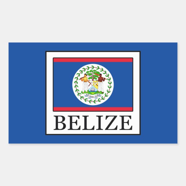 Belise Rectangular Sticker (Front)