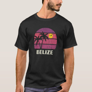 Belise Retro Surfer Beach Vintage Sunset Love T-Shirt