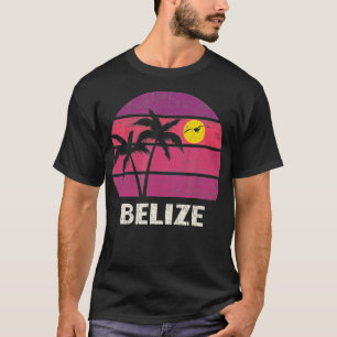 Belise Retro Surfer Beach Vintage Sunset Love  T-Shirt